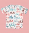 Camiseta Running bicicletas. Hoopoe Running Apparel