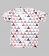 camiseta running niños triangulos triangles Hoopoe Running Apparel