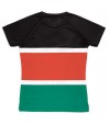 Camiseta running mujer Maasai bandera Kenya Hoopoe Running Apparel